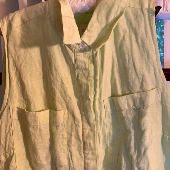 Chico’s 100% linen tunic - Picture 3 of 8